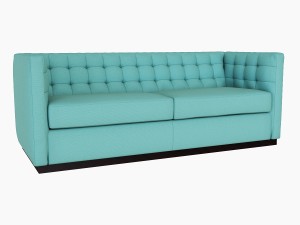 west elm sofa collection 3D Модель
