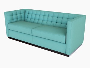 west elm sofa collection 3D Модель