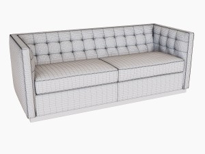 west elm sofa collection 3D Модель