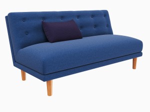 west elm sofa collection 3D Модель