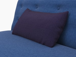 west elm sofa collection 3D Модель