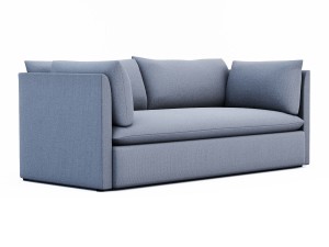 west elm sofa collection 3D Модель