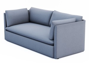 west elm sofa collection 3D Модель