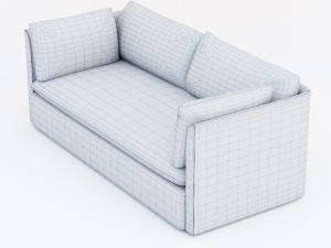 west elm sofa collection 3D Модель