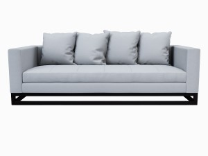 west elm sofa collection 3D Модель
