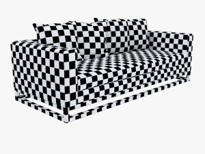 west elm sofa collection 3D Модель