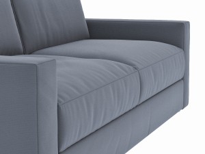 west elm sofa collection 3D Модель