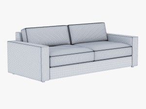 west elm sofa collection 3D Модель