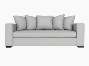 west elm sofa collection 3D Модель