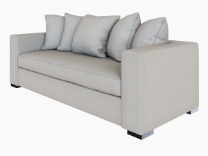 west elm sofa collection 3D Модель