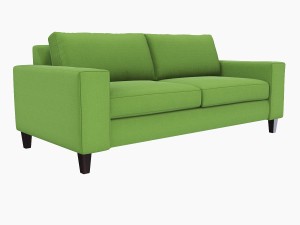 west elm sofa collection 3D Модель