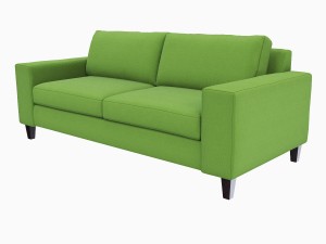 west elm sofa collection 3D Модель