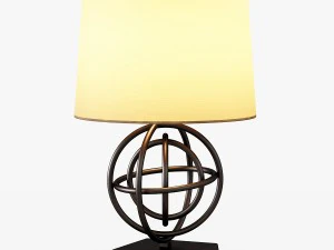 photo realistic table lamp collection 3D Model