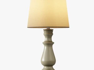 photo realistic table lamp collection 3D Model