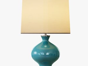 photo realistic table lamp collection 3D Model