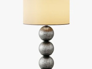 photo realistic table lamp collection 3D Model