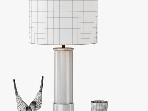 photo realistic table lamp collection Modelo 3D