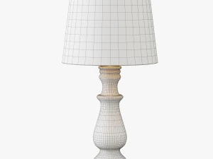photo realistic table lamp collection 3D Model