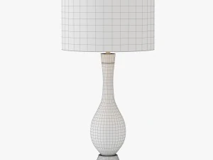 photo realistic table lamp collection 3D Model