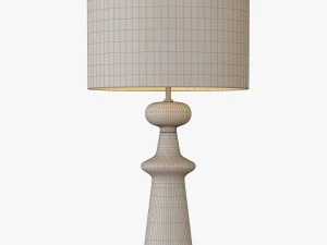 photo realistic table lamp collection 3D Model