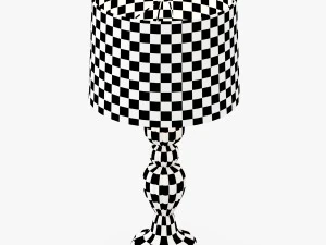 photo realistic table lamp collection 3D Model