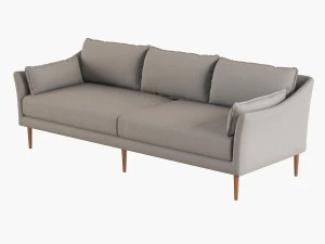 west elm antwerp sofa 3D Model