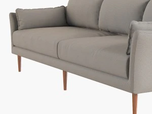 west elm antwerp sofa 3D Model