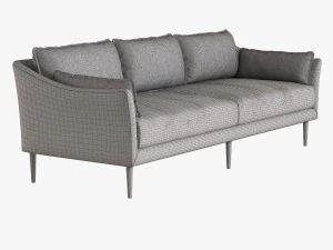 west elm antwerp sofa 3D Model