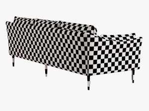west elm antwerp sofa 3D Model