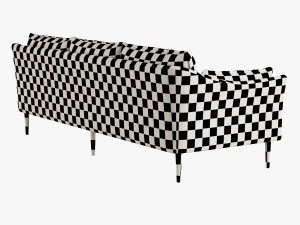 west elm antwerp sofa 3D Model