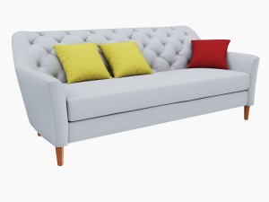 west elm ainslie sofa Modèle 3D