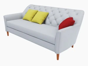 west elm ainslie sofa 3D Model