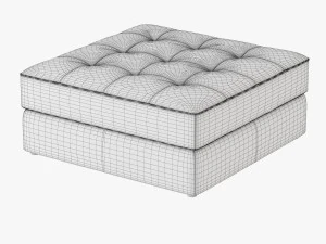 aventura ottoman 3D Model