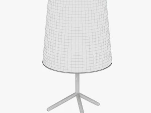 big wave floor lamp 3D Model