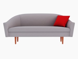 west elm billie sofa 3Dモデル