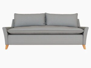 west elm bliss down filled sofa 3D Model
