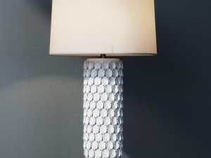 calla lily table lamp Modello 3D