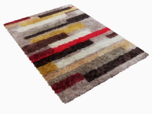 carpet arte espina shaggy Model 3D