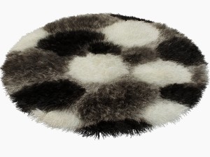 carpet lima round 3D Model