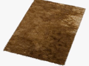 carpet rainbow gold 3D-Modell