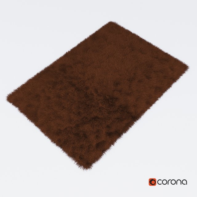 carpet snow h169-brown 3D 模型 .c4d .max .obj .3ds .fbx .stl .blend 