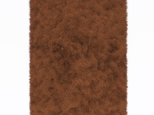 carpet snow h169-brown 3D 模型