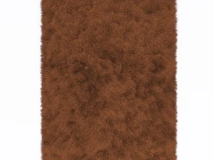 carpet snow h169-brown 3D Model