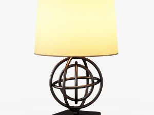 circles table lamp 3D Model
