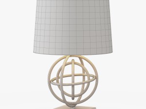 circles table lamp 3D 모델