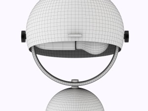 clint mini task lamp - red 3D Модель