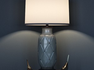 couplet table lamp 3D मॉडल