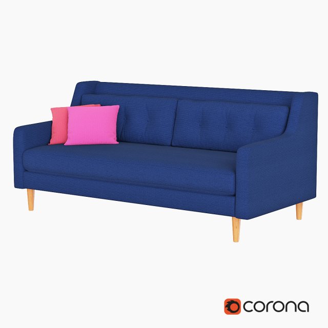 crosby sofa Modèle 3D .c4d .max .obj .3ds .fbx .stl .blend 