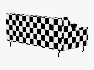 crosby sofa Modèle 3D
