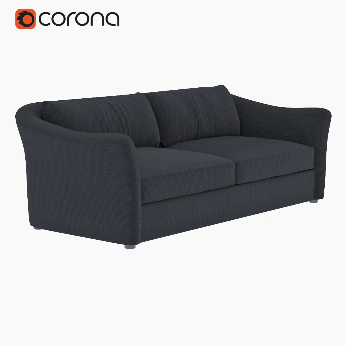 delaney sofa 3D Model .c4d .max .obj .3ds .fbx .stl .blend 